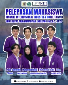 Pelepasan 8 Mahasiswa Magang Internasional Taiwan, Batch 2, 2025